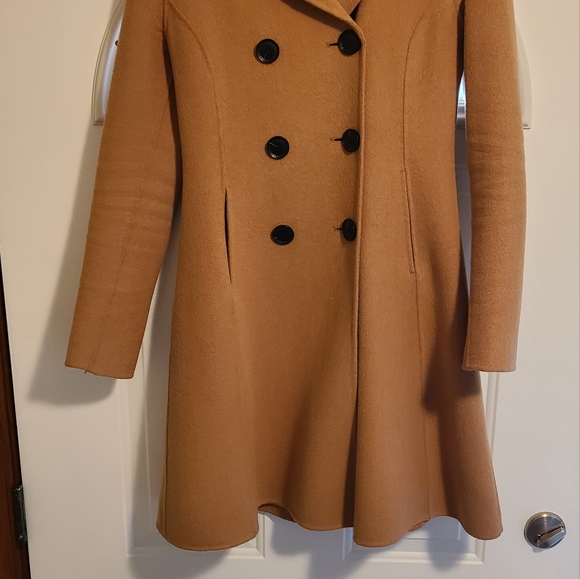 BCBG MaxAzria Wool Coat Camel - Picture 4 of 7